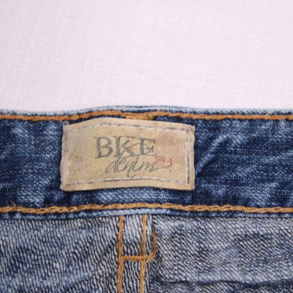 BKE Denim Medium Wash Blue Jean Bermuda Shorts Women's Size 27
